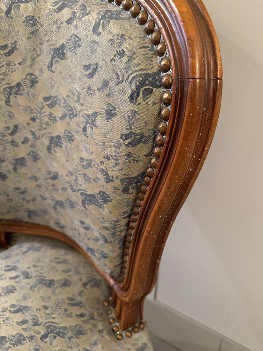Chaises: Alte Stuhl gepolstert – D'occasion à Obfelden par cesarina10 6