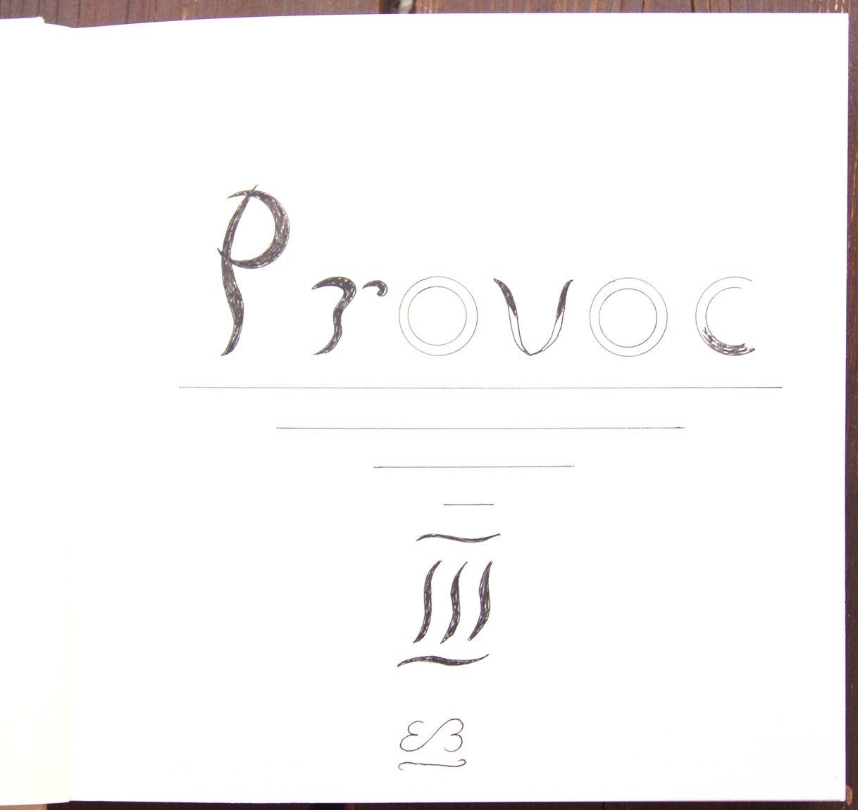 Dipinti: Zeichenbuch: Provoc III – Usato da Fribourg venduto da erw_68dx 3