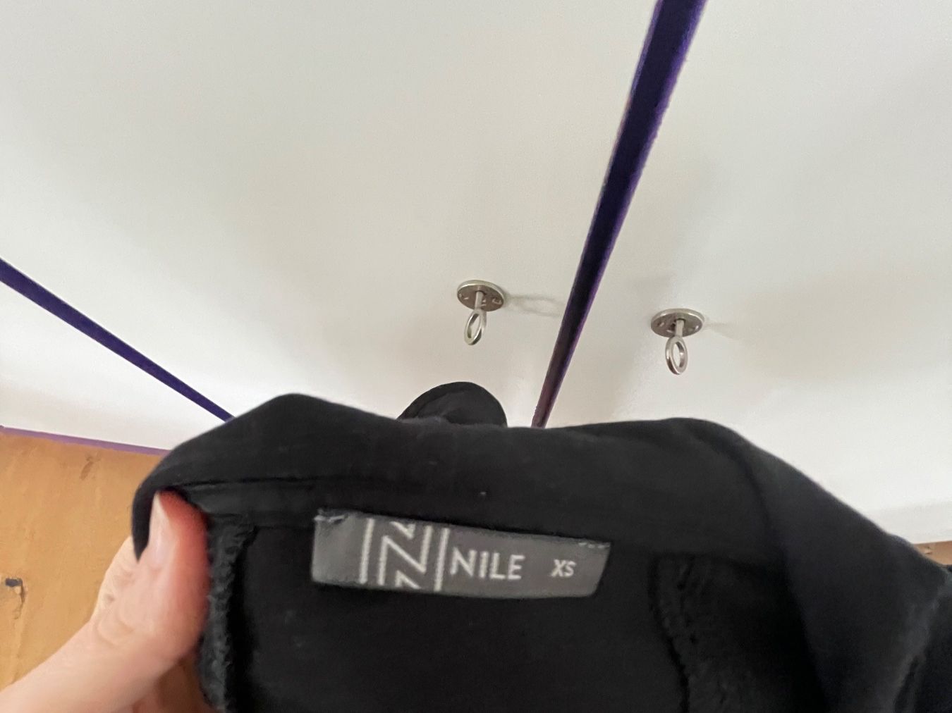 Nile Tuniche: Schwarze Damen Tunika mit Kapuze, – Usato da Biel/Bienne venduto da linette78 3