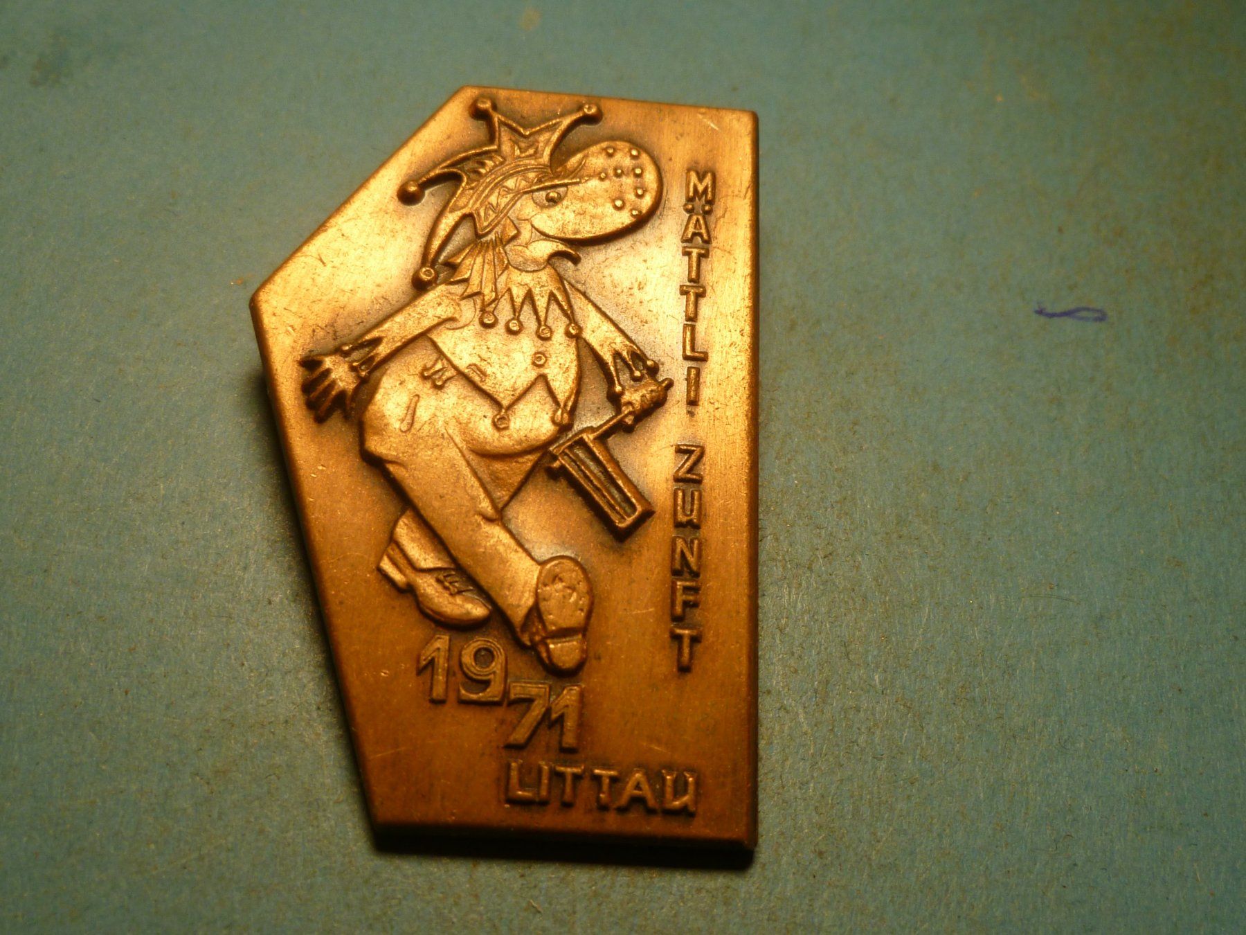 Plaketten & Abzeichen: LITTAU 1971 BRONZE – Gebraucht aus Ried (Muotathal) von Mandarin02