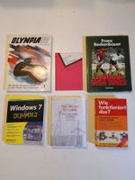 🤩7 STK BÜCHERPAKET: OLYMPIA, FUSSBALL, WINDOWS 7 + DVD & CO