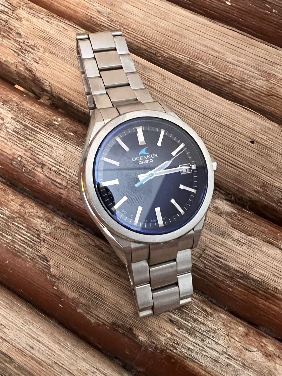 Casio Orologi: Casio Oceanus (Funkuhr/Solar) – Nuovo e nell'imballaggio originale da Riehen venduto da salc