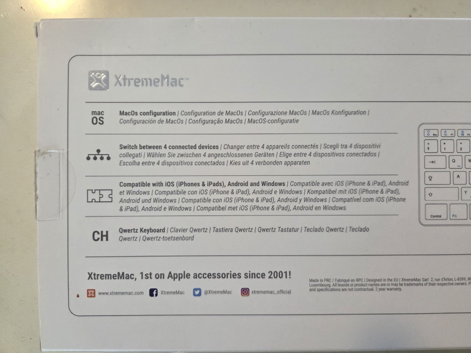 Tastiere: clavier XtremeMac – Usato da Palézieux venduto da marchaus 3
