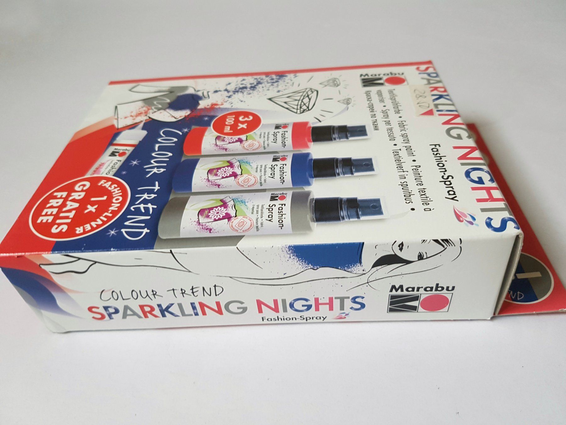 Colori: Textil-Sprühfarbe "Indian Spirit" oder "Sparkling Night" – Nuovo e nell'imballaggio originale da Dürrenäsch venduto da Bastelnde 8