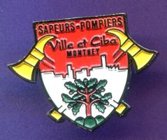 SAPEURS-POMMIERS	 CIBA  Monthey
