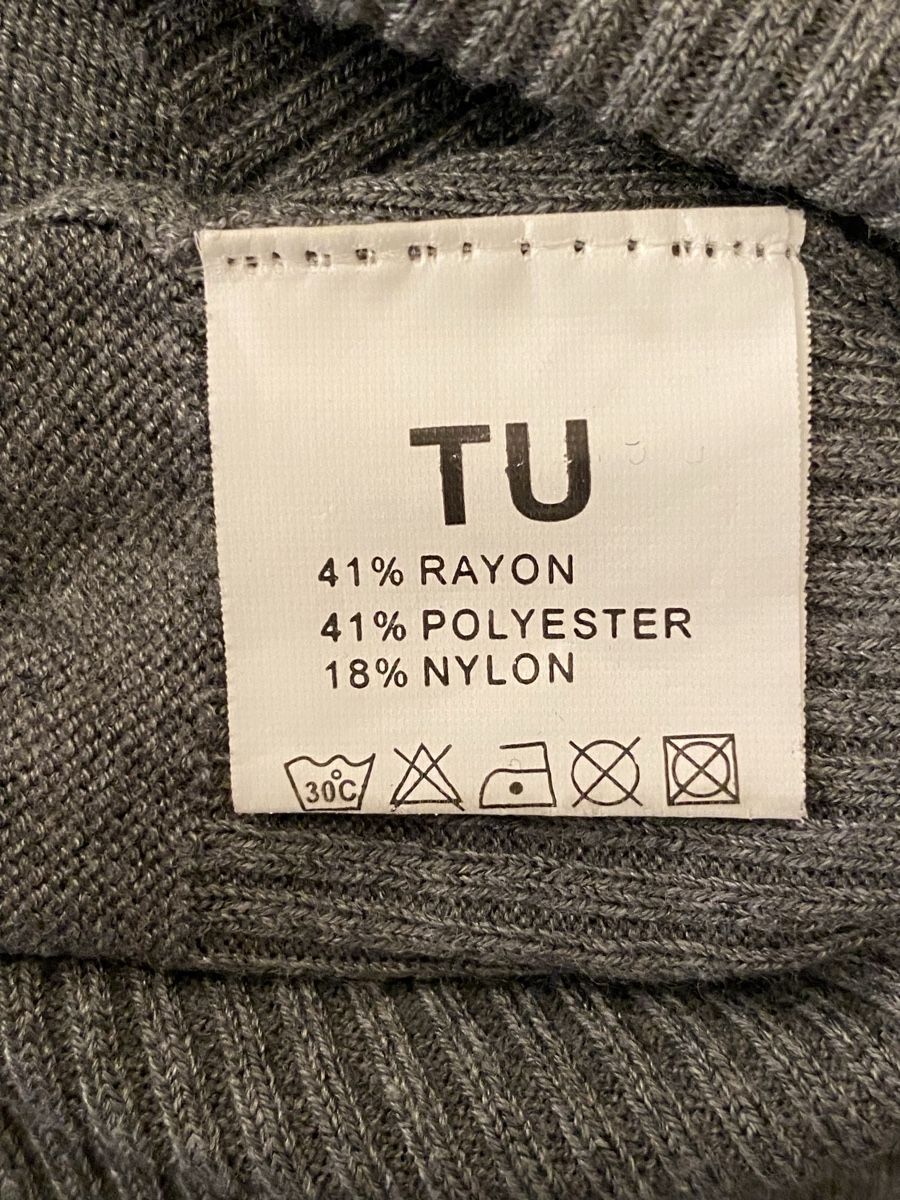 Maglioni & Felpe: Papillonne Pullover , Grau, Spitze am Rücken, Grösse S – Usato da St.Gallen venduto da Schischi86 3