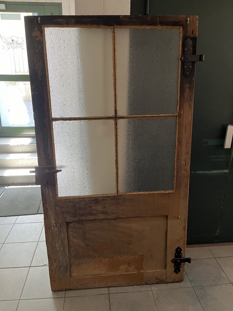 Porte: Antike Türe, 95x177cm mit Glas – Usato da Escholzmatt venduto da Stern777 1