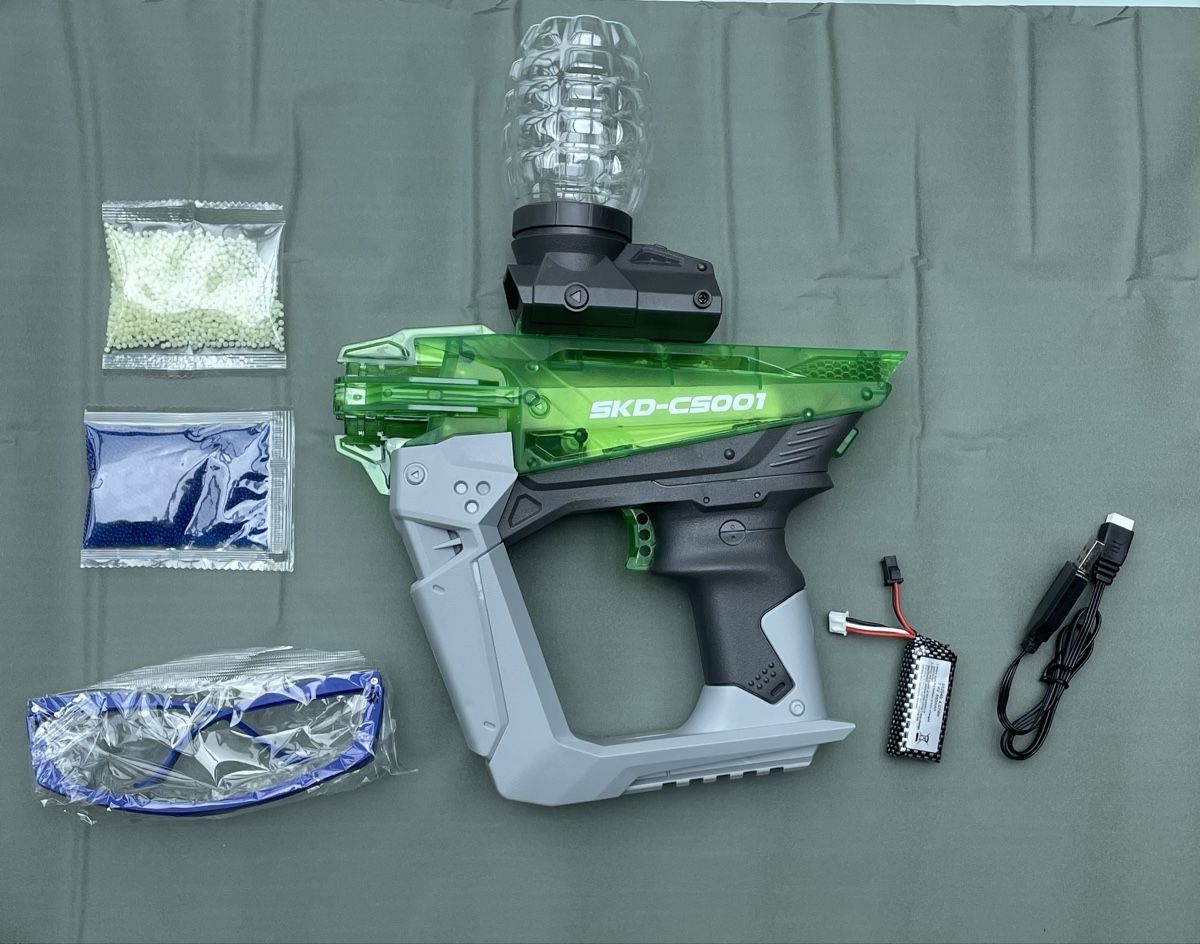 Giocattoli: SKD blaster vert bille phosphorescente gel ball – Nuovo e nell'imballaggio originale da Les Brenets venduto da serialdrink 2
