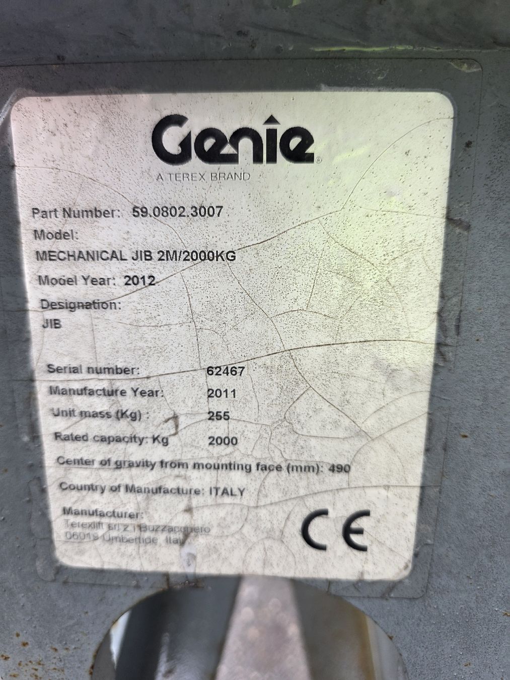 Kräne: Kranausleger Genie Anbauteil – Gebraucht aus Baar von alf_682d 3