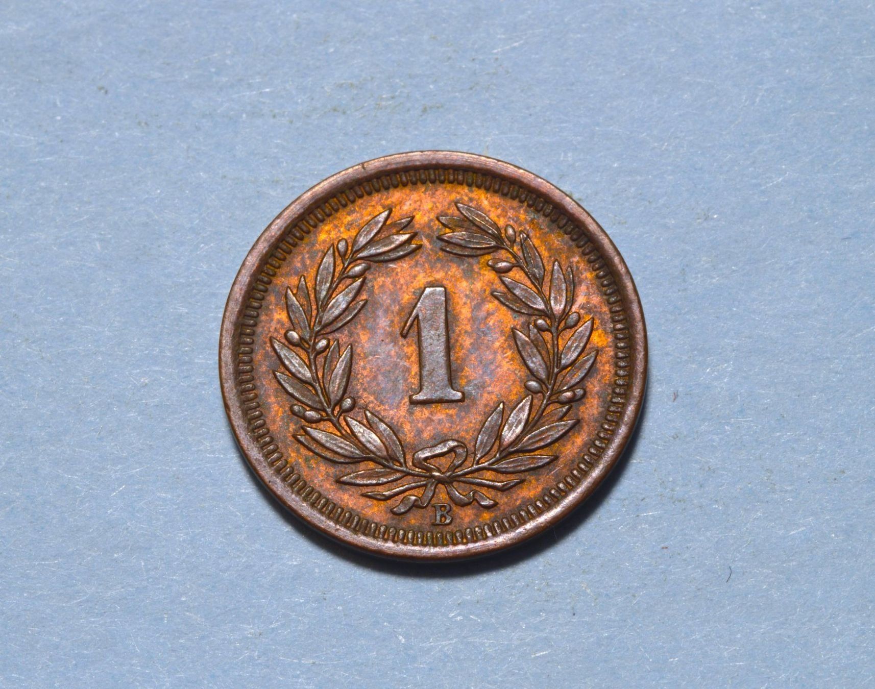 Tutti le monete: 1 Rappen 1892 – Usato da Oberglatt ZH venduto da dil_85sh 1