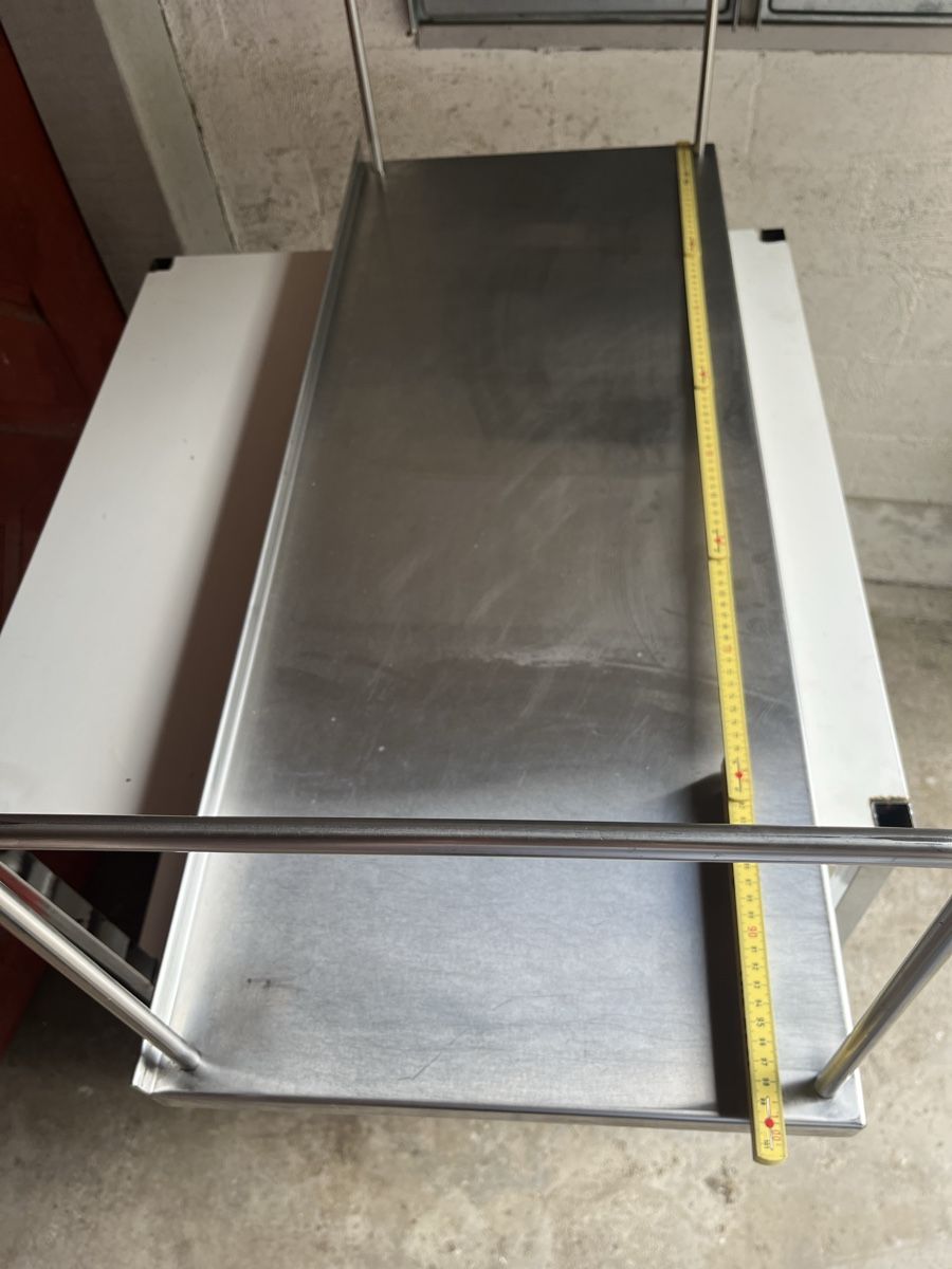 Scaffali: Gastro Chromstahl Wandregal mit Kippschutz  – Usato da Flaach venduto da Auto6011 4