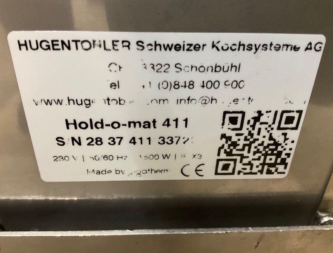 Hugentobler Elettrodomestici da cucina: Hugentobler Holdomat 411 mit Rollwagen – Usato da Maschwanden venduto da Charlotte90 6