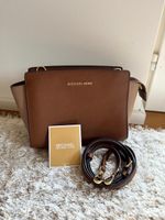 Michael Kors satchel handbag, brown, like new condition