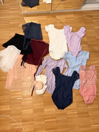 Ballet-Set Grösse S/M Damen 14-teilig