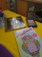Mandala Malhefter mit Farbstiften