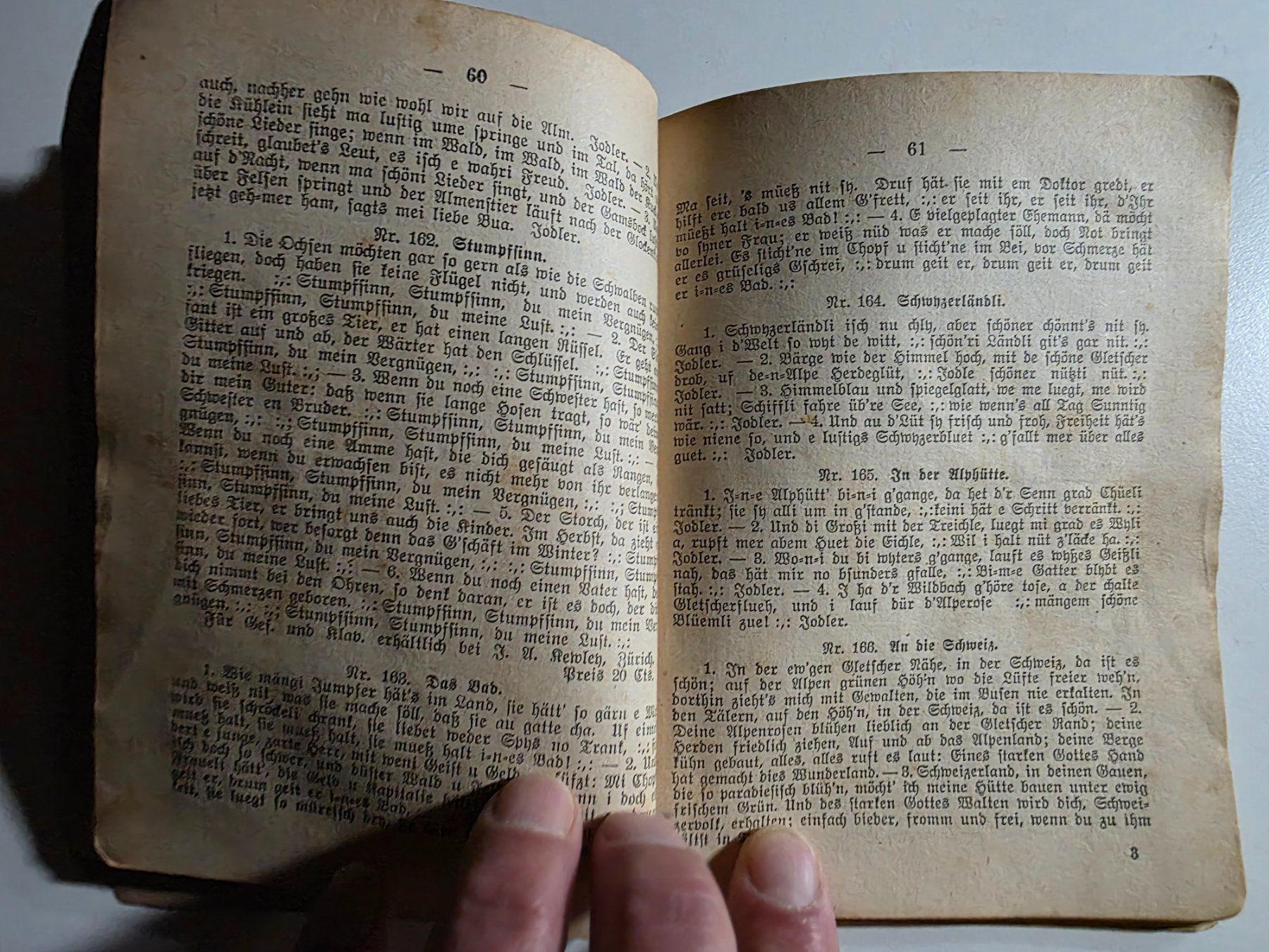 Libri: Antikes Edelweiss Liederbuch – Usato da Walterswil BE venduto da Lonitti 6