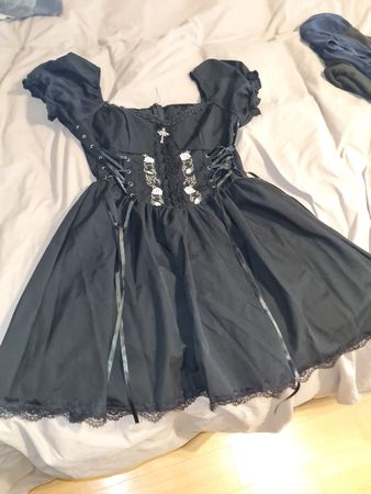 Süsses gothic Kleid für junge mädchen (12-14)