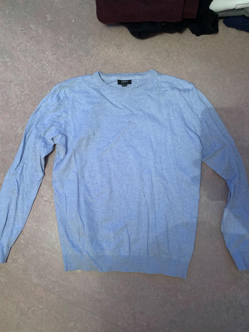 Pulls & Sweat-shirts: Herren-Pullover, Gr. L, hellblau – D'occasion à Wiggen par Antoniotto