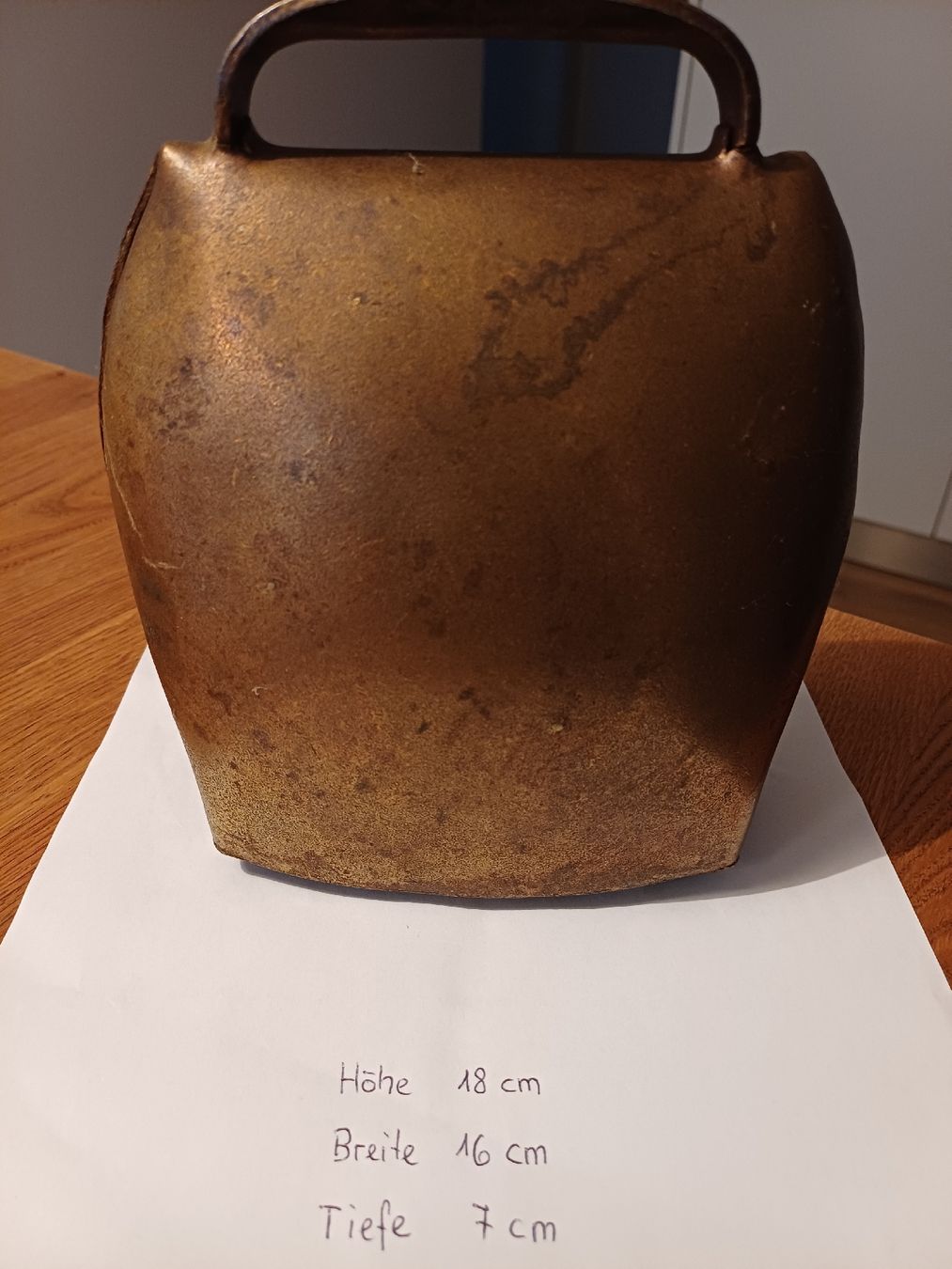 Glocken & Treicheln: Wunderschöne Glocke, Treichle, mit schönem klang..... – Gebraucht aus Zuckenriet von Res. 5