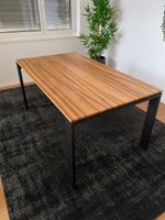 Hochwertiger Schweizer Esstisch Nussbaum 160×90 cm