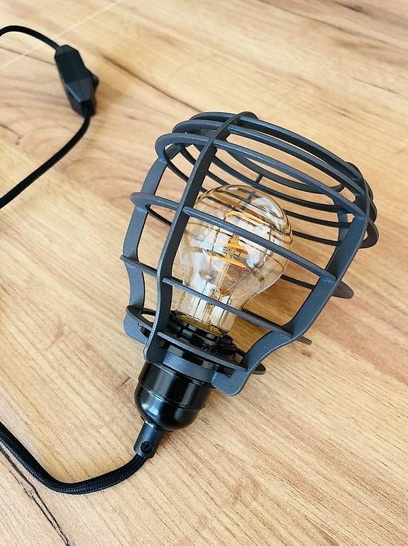 Lampade: 2x Dekolampe schwarz, Metall – Usato da Bern venduto da DieMelone 4