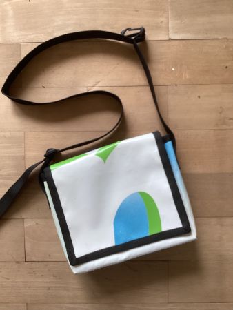 Coole Umhängetasche, Unikat, Upcycling Tasche