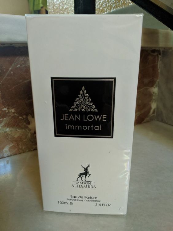 Jean Lowe Immortal Eu De Parfum By Maison Alhambra 100 ML 3.4 Fl Oz