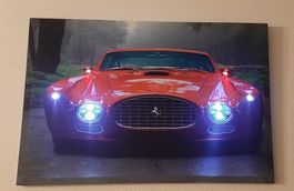 Ferrari oldtimer spezial 340 Gullwing America LED Kunstbild