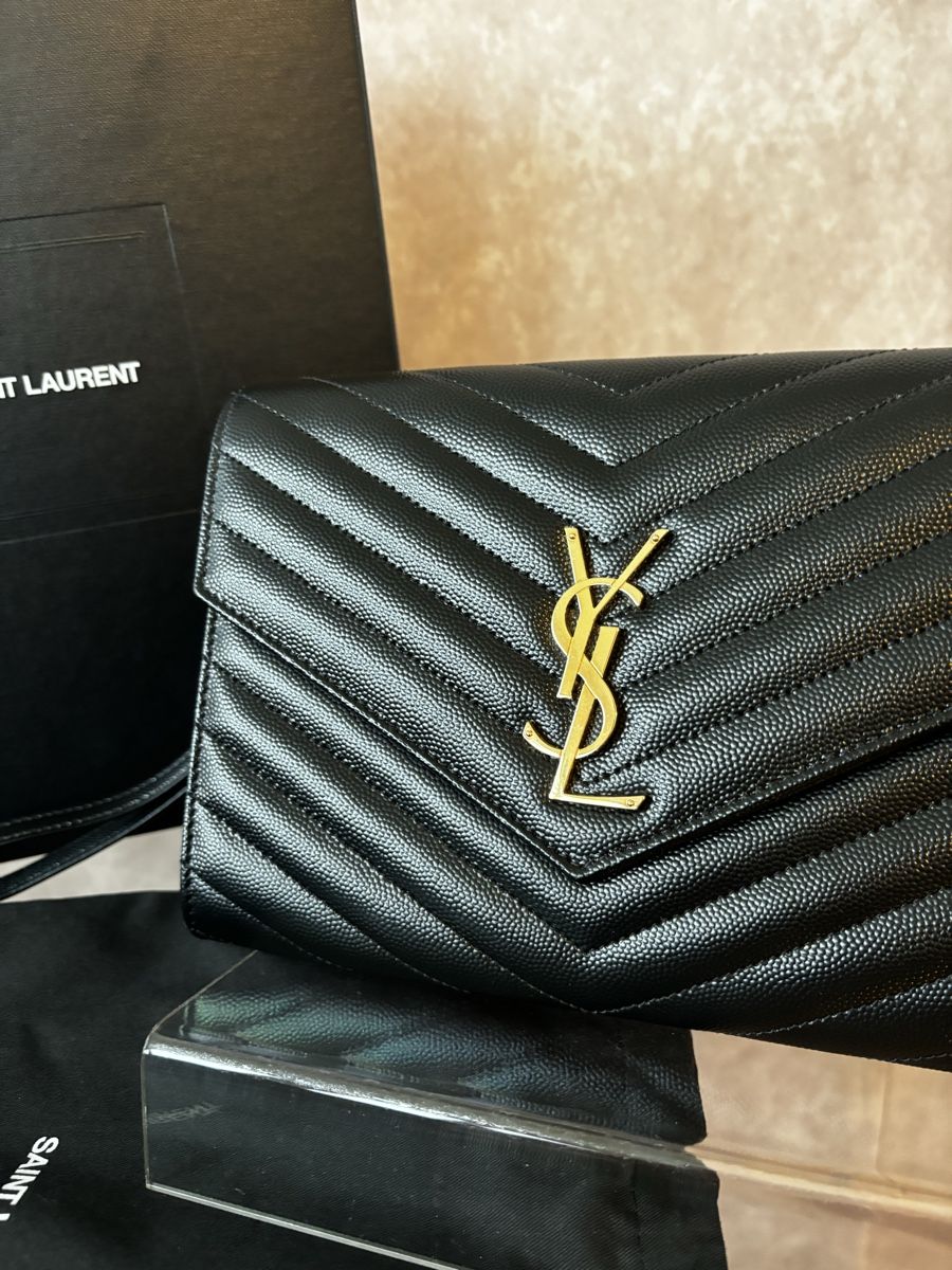 Borse da donna: YVES SAINT LAURENT CLUTCH – Nuovo e nell'imballaggio originale da Laufen venduto da gloriamarie 1