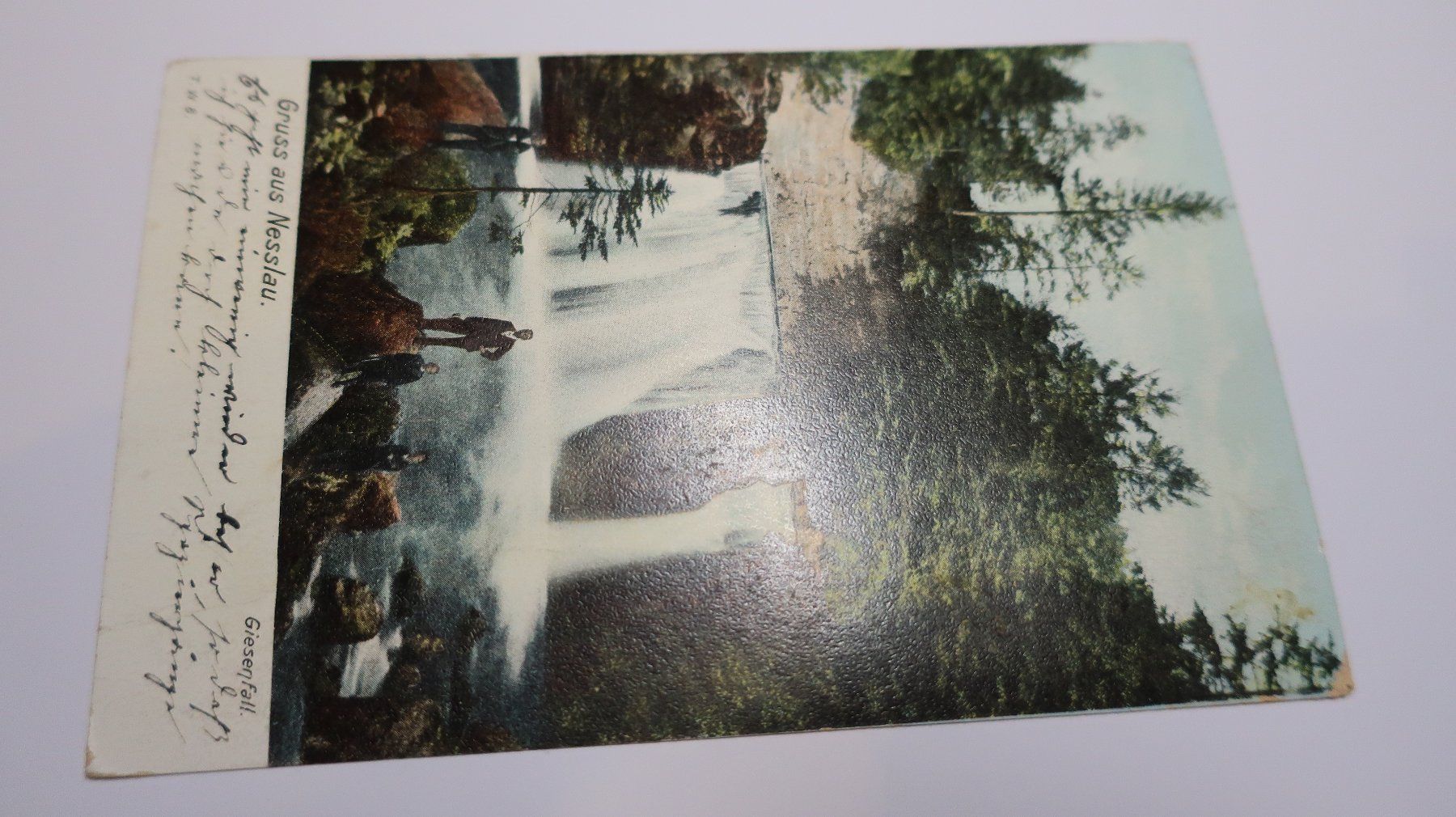 Cartoline postali: Gruss aus Nesslau Giesenfall  1907 – Usato da Cormoret venduto da Pascalll2001 1