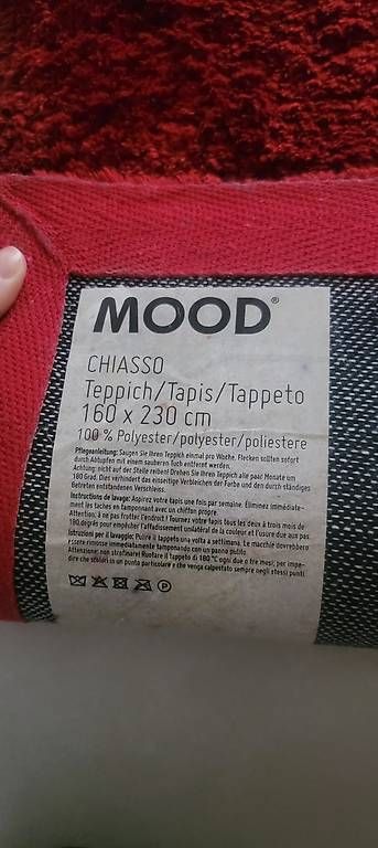 Tappeti: Roter Teppich Marke MOOD – Usato da Remetschwil venduto da Smitt 3