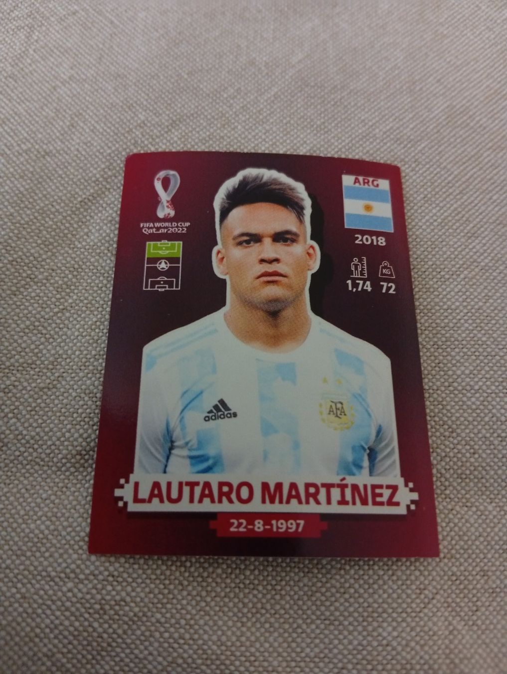 Panini Carte collezionabili: Panini Qatar 2022 Lautaro Martinez Ory Edition – Nuovo (secondo la descrizione) da Bodio TI venduto da djsep61