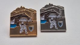 2 Stück Jungschützen Schiesssport  Luzern   -     Pin