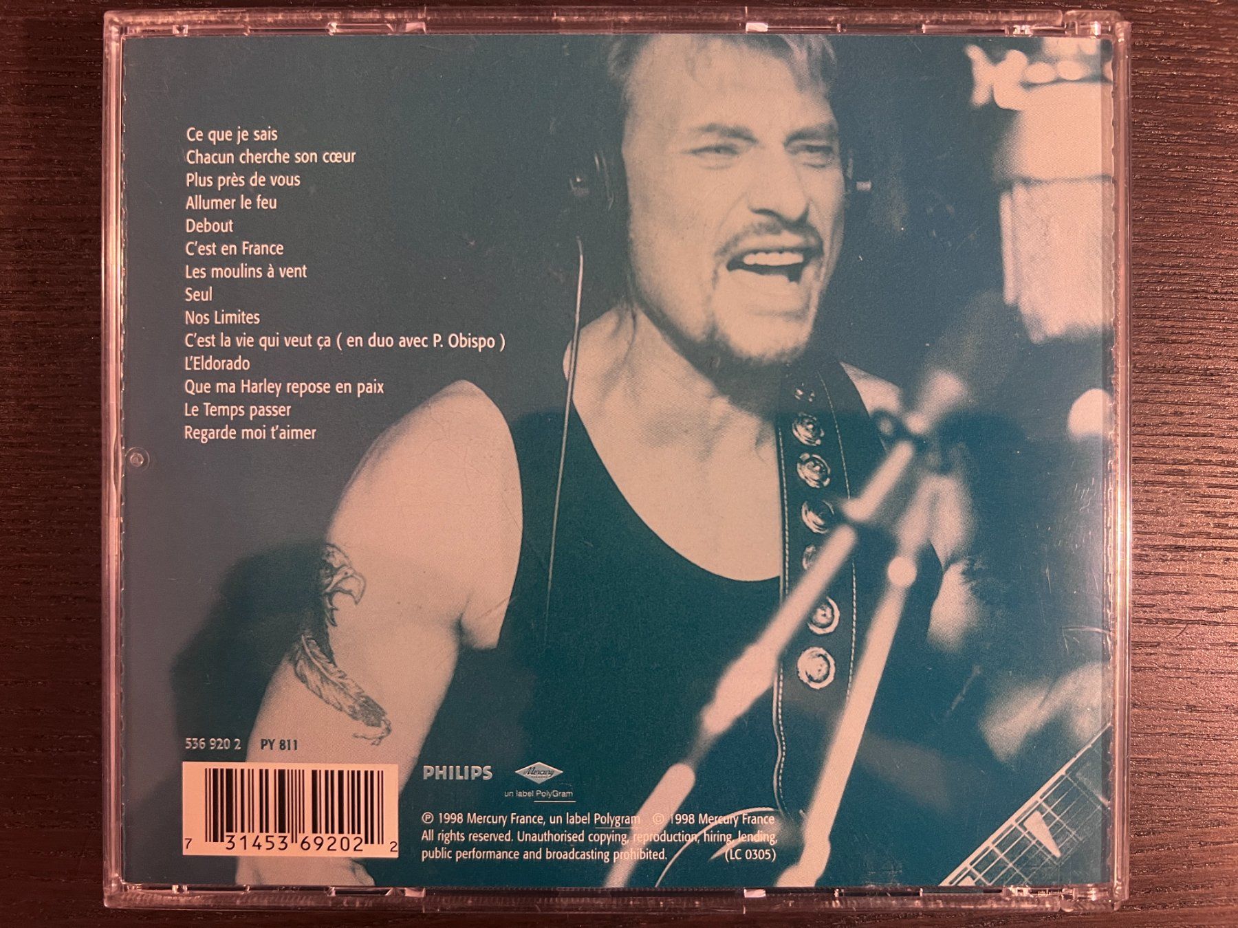 CD: Johnny Hallyday - Ce que je sais – Usato da Zürich venduto da MusikFreunde 1