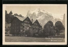 Grindelwald, Hotel Schweizerhof mit den 