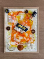Aperol Epoxid Bottle Art Bild