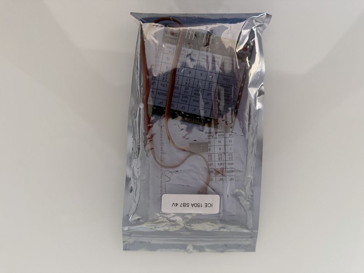 Unità & Adattatore: ESC Sunrise Model ICE 150A + Prog Card II – Usato da Sementina venduto da Delbi 2