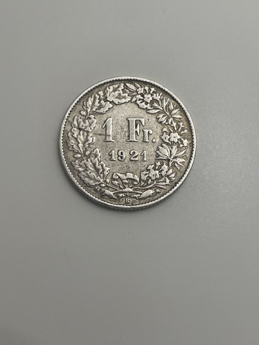 Tutti le monete: 1 Fr. 1921 - ss! – Usato da Meilen venduto da Silver-Rules