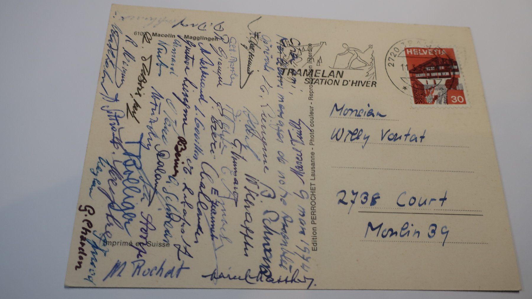 Cartoline postali: Magglingen Macolin 1974 – Usato da Cormoret venduto da Pascalll2001 3