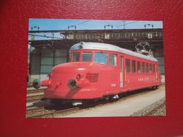 AK Bahn Roter Pfeil in Zürich 1982