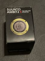 SUUNTO AMBIT2 S GPS Sportuhr mit Pulsmesser gold neuwertig