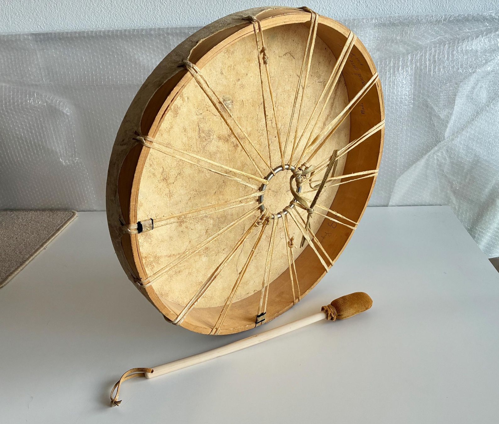 Musikinstrumente: Lakota/Mandan Indianer Trommel – Gebraucht aus Bäretswil von robsonantik 3