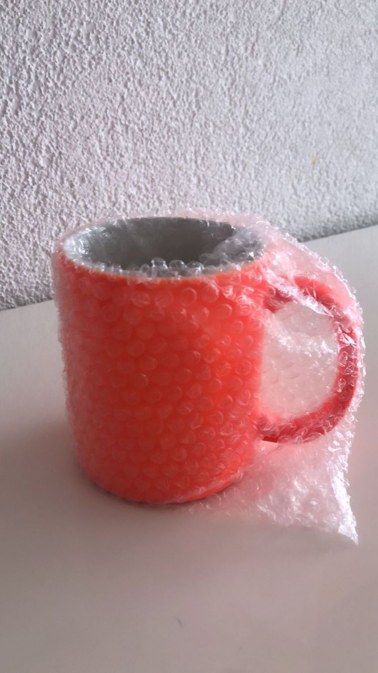 Tazze: Neon Orange Tasse – Nuovo e nell'imballaggio originale da Biel/Bienne venduto da Bolagol9 3