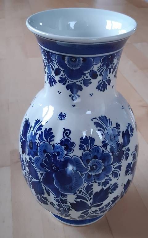 Vasi & Recipienti: Royal Delft blau-weisse Vase – Usato da Schaan venduto da jud_59jg