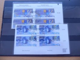 Satz Viererblöcke Nationalbank