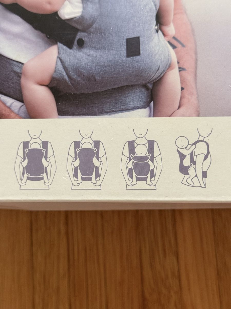 Marsupi portabebè: Porte bébé Premaman Willy gris  – Usato da Monthey venduto da sen_6ckr 1