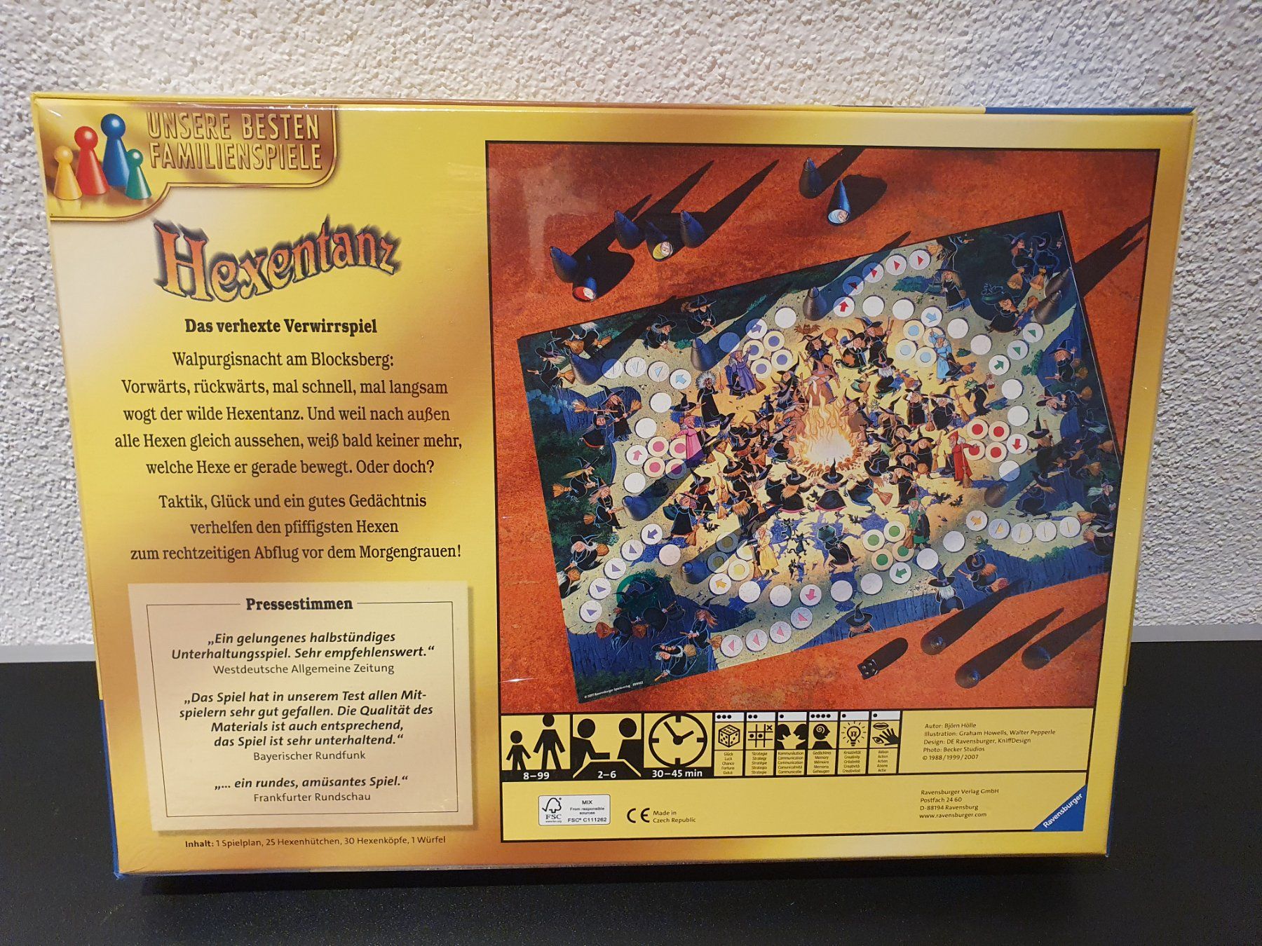 Ravensburger Giochi: Neu - Ravensburger - Hexentanz – Nuovo e nell'imballaggio originale da Dagmersellen venduto da Jarsetz_Restposten 1
