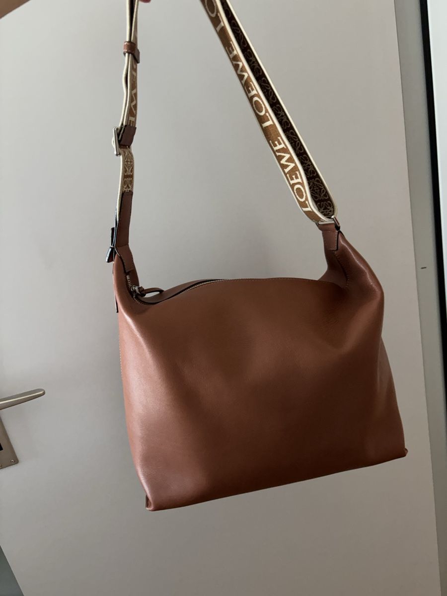 Loewe Taschen: Loewe Cubi Leder braun  – Gebraucht aus Zürich von LittleRaiinbow