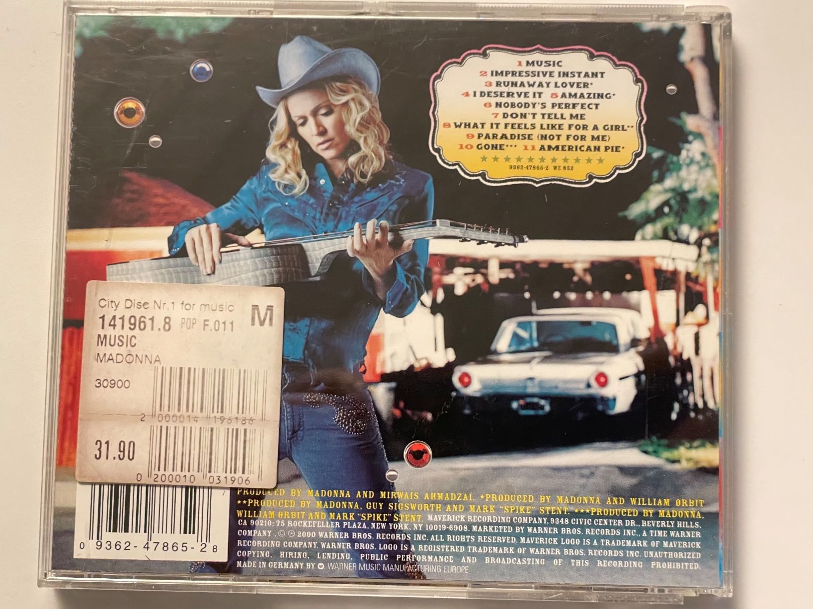 CD: Madonna – Usato da Muri b. Bern venduto da AdidasCollector 3