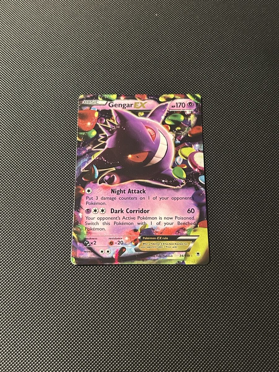 Pokémon Sammelbilder & Trading cards: Gengar EX – Gebraucht aus Flüeli-Ranft von Schiruy 1